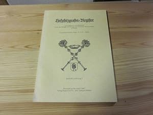 Bild des Verkufers fr Hofpfalzgrafen-Register. Band III, Lieferung 3 zum Verkauf von Versandantiquariat Schfer