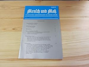 Bild des Verkufers fr Mensch und Ma. Drngende Lebensfragen in neuer Sicht. Folge 1 - 8.1.1994 - 34. Jahr zum Verkauf von Versandantiquariat Schfer