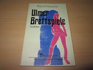 Seller image for Ulmer Brettspiele. Gedichte. Mit farbigen Originalgraphiken von Peer Wolfram. Broschur 4 for sale by Versandantiquariat Schfer