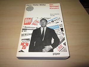 Seller image for Der Springer-Konzern. Eine kritische Studie for sale by Versandantiquariat Schfer