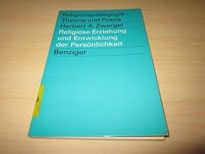 Bild des Verkufers fr Religise Erziehung und Entwicklung der Persnlichkeit zum Verkauf von Versandantiquariat Schfer