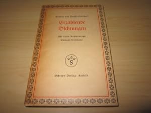 Seller image for Erzhlende Dichtungen. Mit einem Nachwort von Clemens Heselhaus for sale by Versandantiquariat Schfer