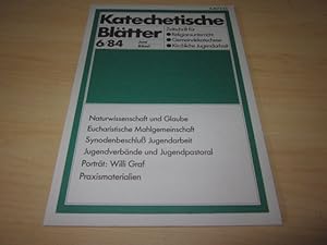 Bild des Verkufers fr Katechetische Bltter 6/84 (Juni) zum Verkauf von Versandantiquariat Schfer