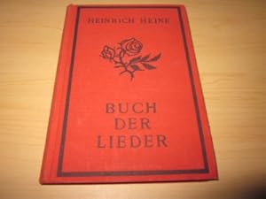 Bild des Verkufers fr Buch der Lieder zum Verkauf von Versandantiquariat Schfer