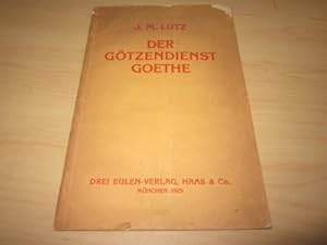 Immagine del venditore per Der Gtzendienst Goethe venduto da Versandantiquariat Schfer