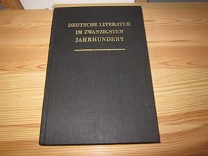 Bild des Verkufers fr Deutsche Literatur im zwanzigsten Jahrhundert. Gestalten und Strukturen. Dreiundzwanzig Darsstellungen zum Verkauf von Versandantiquariat Schfer