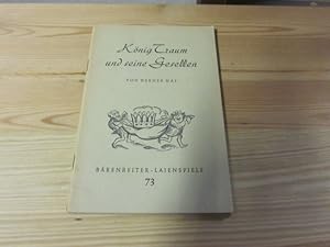 Imagen del vendedor de Knig Traum und seine Gesellen. Ein lustiges Geisterspiel. Brenreiter-Laienspiele 73 a la venta por Versandantiquariat Schfer