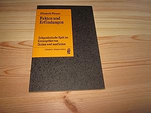 Seller image for Fakten und Erfindungen. Zeitgenssische Epik im Grenzgebiet von fiction und nonfiction for sale by Versandantiquariat Schfer