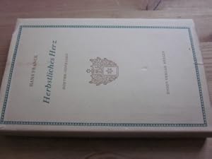 Image du vendeur pour Herbstliches Herz. Zwei Goethe-Novellen mis en vente par Versandantiquariat Schfer