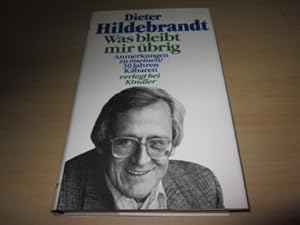 Bild des Verkufers fr Was bleibt mir brig zum Verkauf von Versandantiquariat Schfer