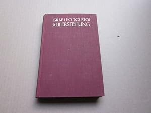 Imagen del vendedor de Auferstehung. Roman a la venta por Versandantiquariat Schfer