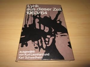 Bild des Verkufers fr Lyrik aus dieser Zeit 1963/64. Zweite Folge zum Verkauf von Versandantiquariat Schfer