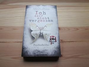 Seller image for Ich darf nicht vergessen. Psychothriller for sale by Versandantiquariat Schäfer