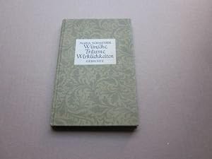 Imagen del vendedor de Wnsche, Trume, Wirklichkeiten. Gedichte a la venta por Versandantiquariat Schfer