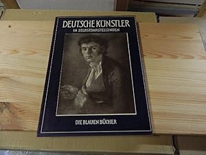 Image du vendeur pour Deutsche Knstler in Selbstdarstellungen mis en vente par Versandantiquariat Schfer