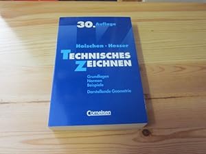 Bild des Verkufers fr Technisches Zeichnen. Grundlagen-Normen-Beispiele-Darstellende Geometrie zum Verkauf von Versandantiquariat Schfer