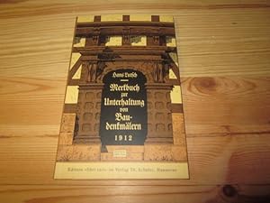 Seller image for Merkbuch zur Unterhaltung von Baudenkmlern for sale by Versandantiquariat Schfer
