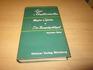 Bild des Verkufers fr Meister Cajetan der Himmelschlssel. Zwei Knstlernovellen zum Verkauf von Versandantiquariat Schfer