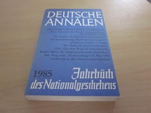 Imagen del vendedor de Deutsche Annalen 1985. Jahrbuch des Nationalgeschehens a la venta por Versandantiquariat Schfer