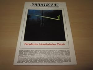 Seller image for Kunstforum International. Band 76, 8/84, Nov./Dez. Paradoxien knstlerischer Praxis for sale by Versandantiquariat Schfer