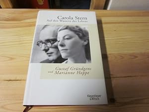 Bild des Verkufers fr Auf den Wassern des Lebens. Gustaf Grndgens und Marianne Hoppe zum Verkauf von Versandantiquariat Schfer