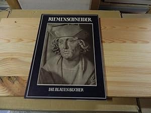 Imagen del vendedor de Die blauen Bcher: Tilman Riemenschneider a la venta por Versandantiquariat Schfer