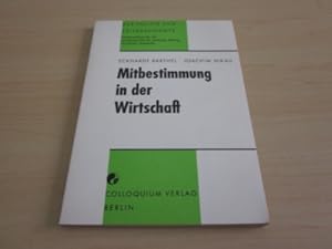 Image du vendeur pour Mitbestimmung in der Wirtschaft mis en vente par Versandantiquariat Schfer