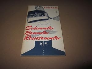 Bild des Verkufers fr Schummler, Bummler, Rossetummler zum Verkauf von Versandantiquariat Schfer