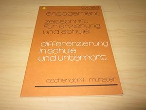 Bild des Verkufers fr Engagement. Zeitschrift fr Erziehung und Schule. Differenzierung in Schule und Unterricht 2/1983 zum Verkauf von Versandantiquariat Schfer