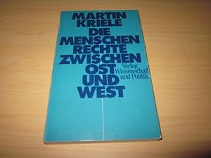 Seller image for Die Menschenrechte zwischen Ost und West for sale by Versandantiquariat Schfer