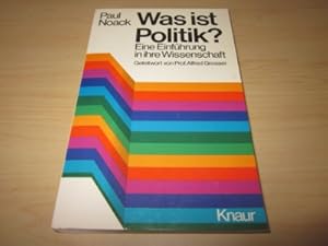 Seller image for Was ist Politik? Eine Einfhrung in ihre Wissenschaft for sale by Versandantiquariat Schfer