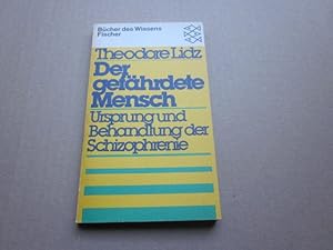 Imagen del vendedor de Der gefhrdete Mensch. Ursprung und Behandlung der Schizophrenie a la venta por Versandantiquariat Schfer