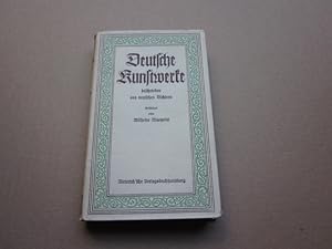 Bild des Verkufers fr Deutsche Kunstwerke beschrieben von deutschen Dichtern zum Verkauf von Versandantiquariat Schfer