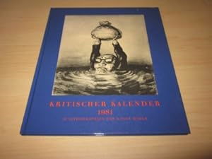 Paul Weber Kritischer Kalender 1981 Verlag F Bruckmann KG München A 