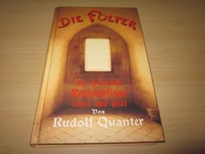 Bild des Verkufers fr Die Folter in der deutschen Rechtspflege sonst und jetzt. Ein Beitrag zur Geschichte des deutschen Strafrechts zum Verkauf von Versandantiquariat Schfer