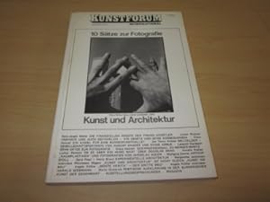 Seller image for Kunstforum International. Band 30, 6/78. 10 Stze zur Fotografie/Kunst und Architektur for sale by Versandantiquariat Schfer