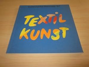 Seller image for V. Deutsche Biennale der Textilkunst 1987. Deutsches Textilmuseum Krefeld 3. September - 29. November 1987 for sale by Versandantiquariat Schfer