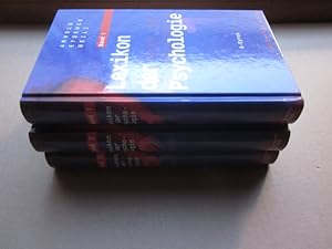 Immagine del venditore per Lexikon der Psychologie. Band 1-3 komplett venduto da Versandantiquariat Schfer