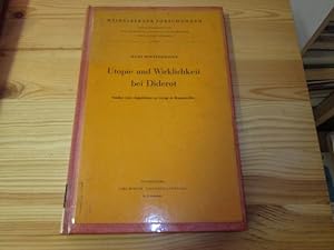 Seller image for Utopie und Wiklichkeit bei Diderot. Studien zum Supplement au voyage de Bougainville for sale by Versandantiquariat Schfer