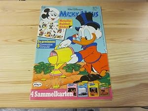 Micky Maus. Jahrgang 1990. Heft 20 mit Beilage Metallic-Rubbelbilder