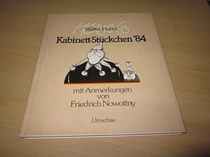 Bild des Verkufers fr Kabinett-Stckchen '84 zum Verkauf von Versandantiquariat Schfer