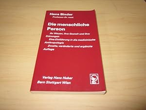 Seller image for Die menschliche Person for sale by Versandantiquariat Schfer