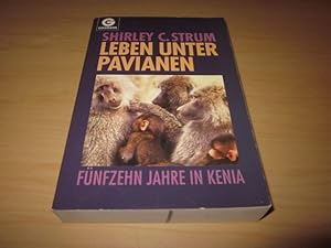 Bild des Verkufers fr Leben unter Pavianen. Fnfzehn Jahre in Kenia zum Verkauf von Versandantiquariat Schfer