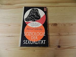 Bild des Verkufers fr Soziologie der Sexualitt zum Verkauf von Versandantiquariat Schfer