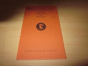 Bild des Verkufers fr Marginalien. Zeitschrift fr Buchkunst und Bibliophilie. 151. Heft (3, 1998) zum Verkauf von Versandantiquariat Schfer