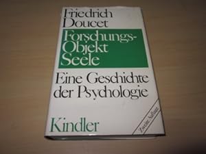 Seller image for Forschungsobjekt Seele. Eine Geschichte der Psychologie for sale by Versandantiquariat Schfer