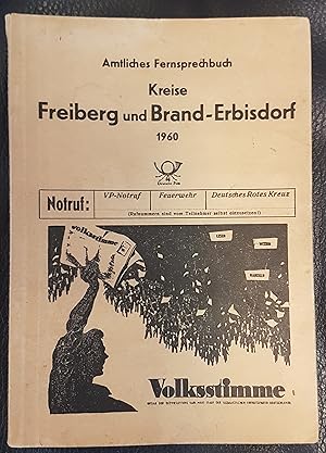 Amtliches Fernsprechbuch Kreise Freiberg und Brand-Erbisdorf 1960