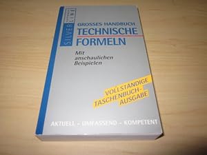 Bild des Verkufers fr Grosses Handbuch Technische Formeln. Mit anschaulichen Beispielen zum Verkauf von Versandantiquariat Schfer