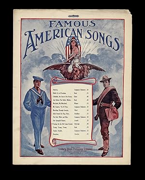 Imagen del vendedor de [Patriotic Cover] Tenting on the Old Camp Ground - Famous American Songs a la venta por Harropian Books,  IOBA