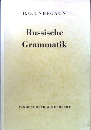 Bild des Verkufers fr Russische Grammatik; zum Verkauf von books4less (Versandantiquariat Petra Gros GmbH & Co. KG)